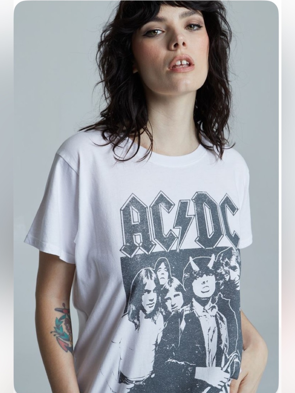 AC/DC Highway '79 Tour Graphic Tee Cotton RECYCLED KARMA - Picture 3 of 6